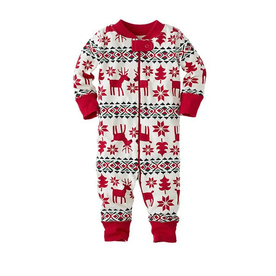 Family Matching Christmas Deer and Snowflake hot Set