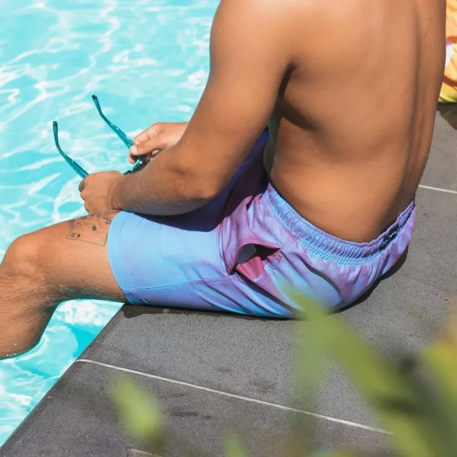 Color-Changing Beach Pants Swimming Pants