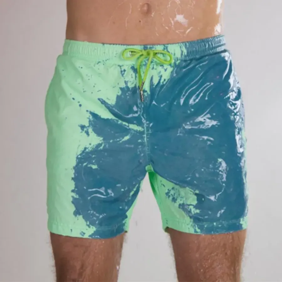 Color-Changing Beach Pants Swimming Pants