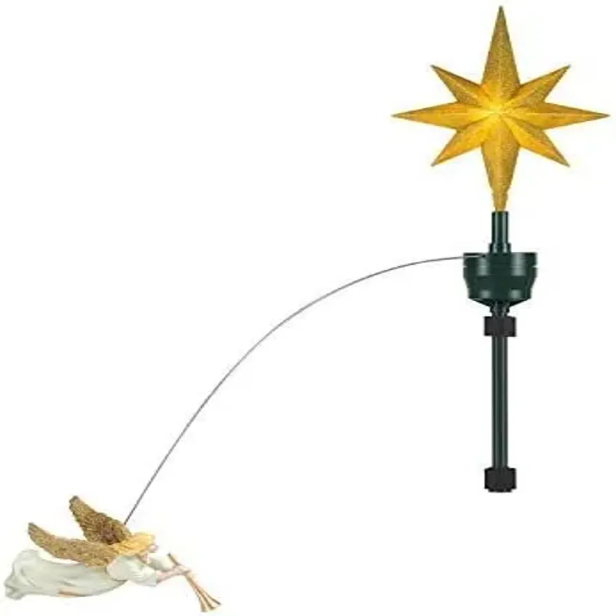 Animated Tree Topper-Carousel Christmas Decoration