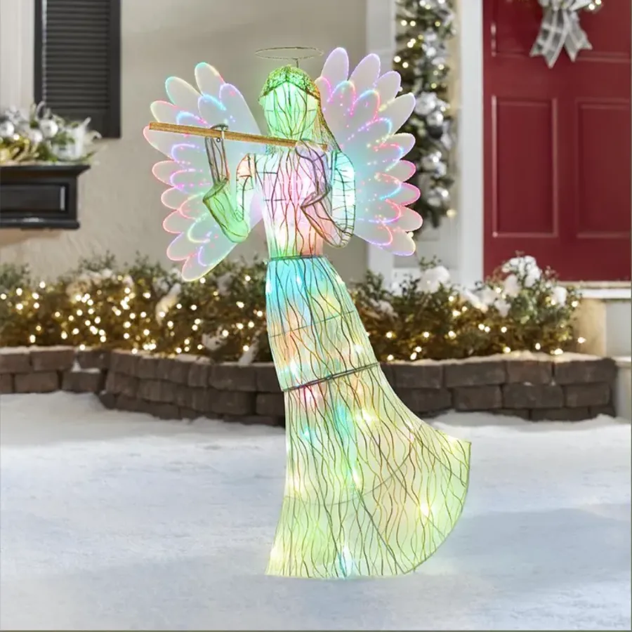 The Animated Fiber Optic Angel