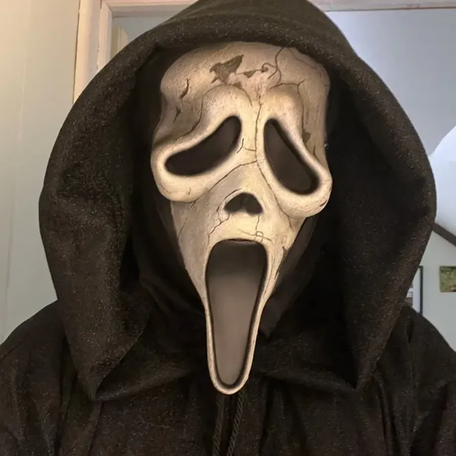 Billy Loomis Ghostface Mask from Scream-Halloween