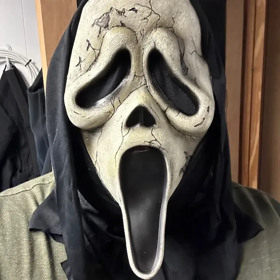 Billy Loomis Ghostface Mask from Scream-Halloween