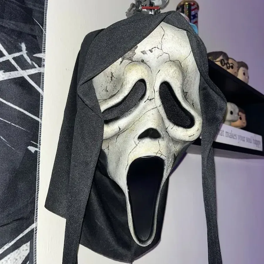 Billy Loomis Ghostface Mask from Scream-Halloween