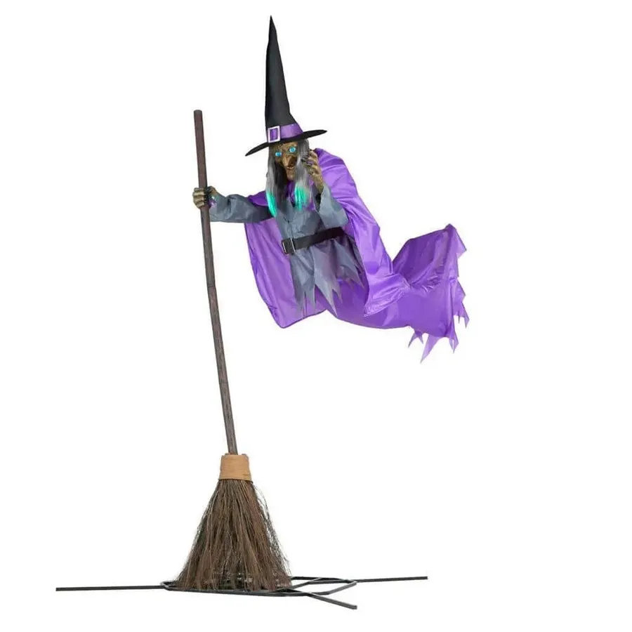 Animated Hovering Witch