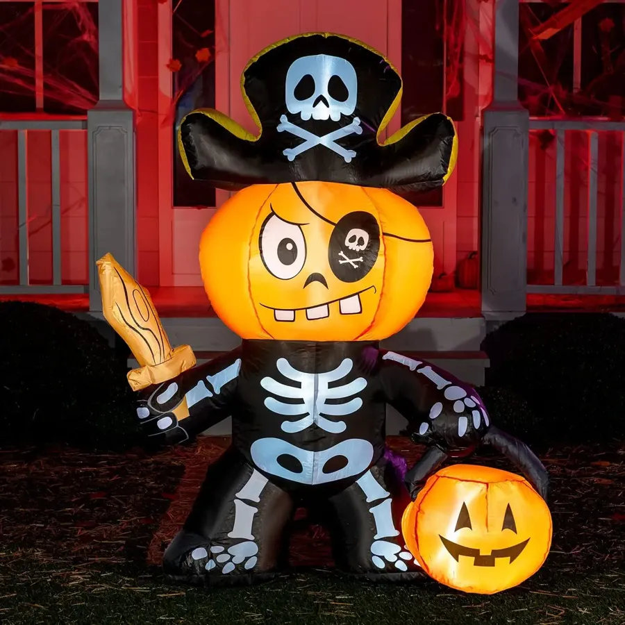 Halloween Inflatable Ghost Pumpkin Pirate