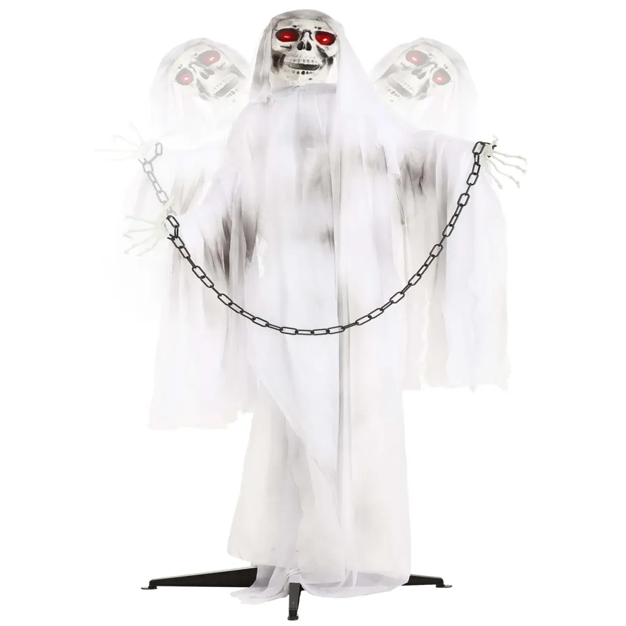 Fun Costumes Chained Ghost Animatronic Standard