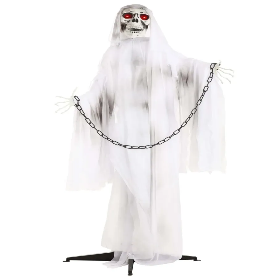 Fun Costumes Chained Ghost Animatronic Standard