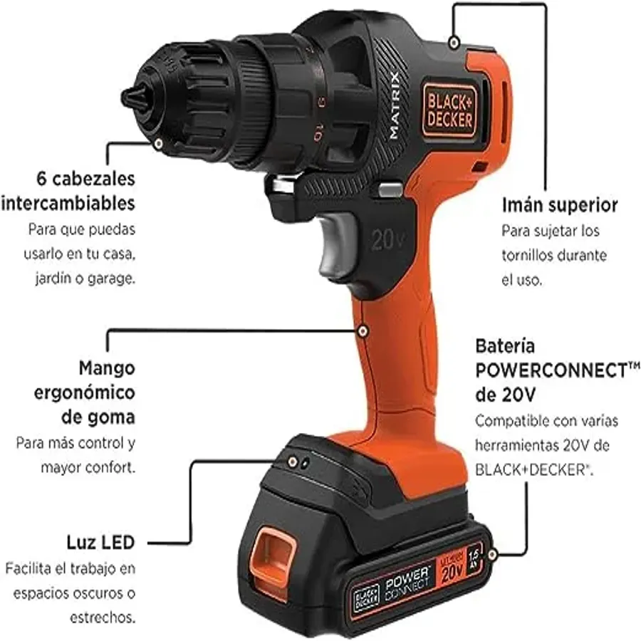 Drill and Power Tool Combo Kit