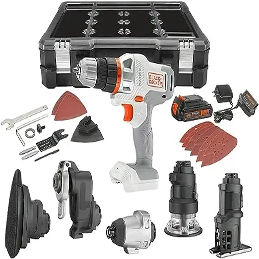 Drill and Power Tool Combo Kit