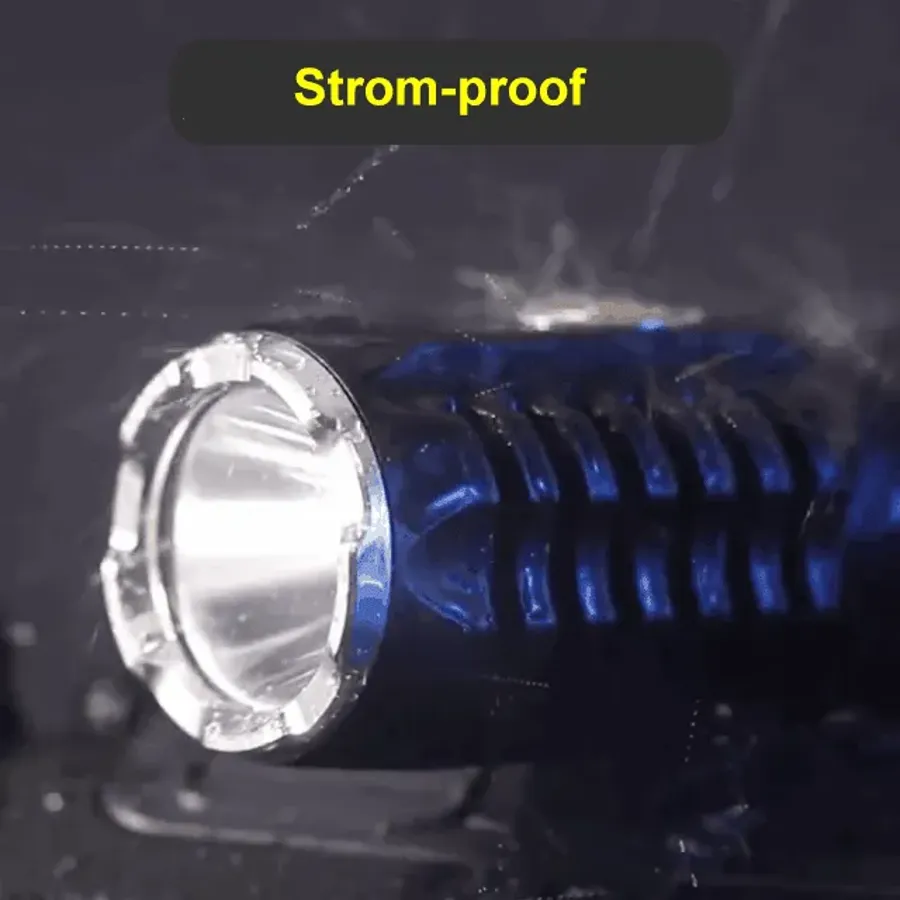 Multifunctional Rechargeable Flashlight