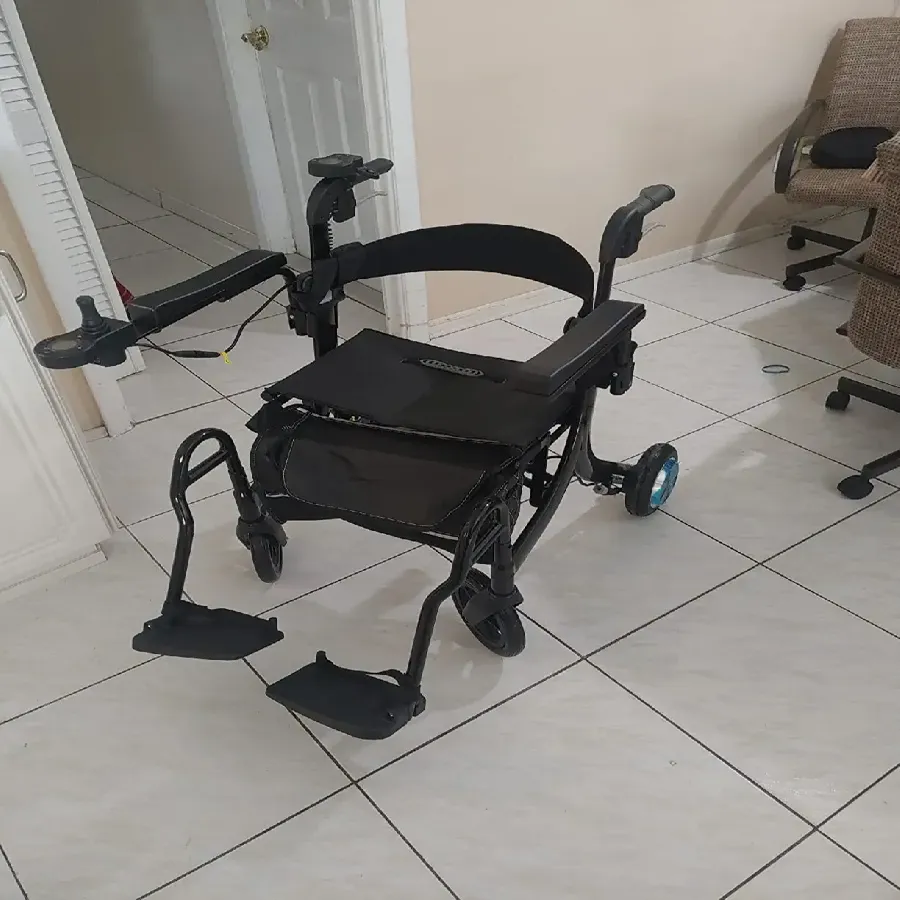 3 in 1 Rollator Walker/Electric Wheelchair