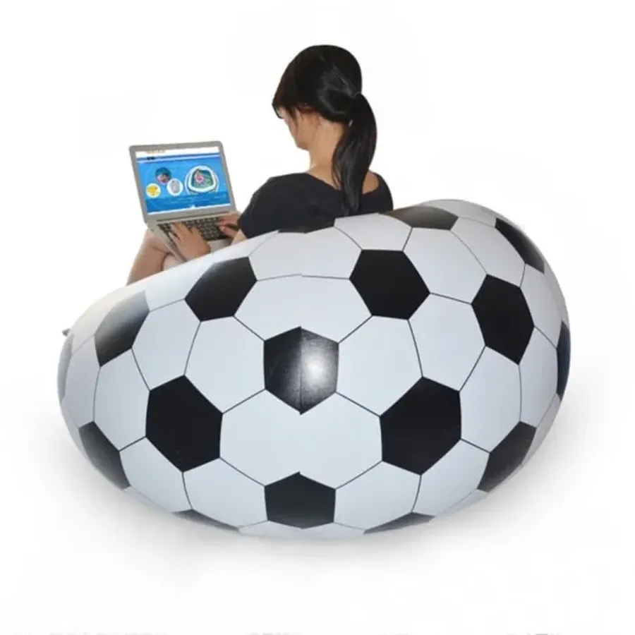 Fashion Inflatable Sofa - Football Self Chair Portable