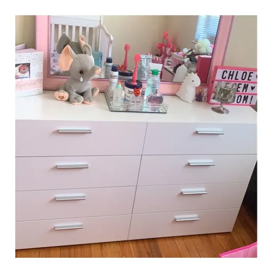 8 Drawer 55.12'' W Double Dresser