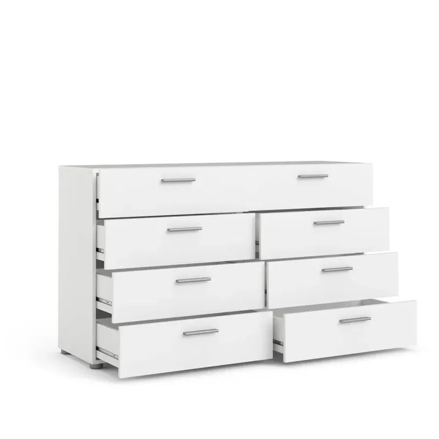 8 Drawer 55.12'' W Double Dresser