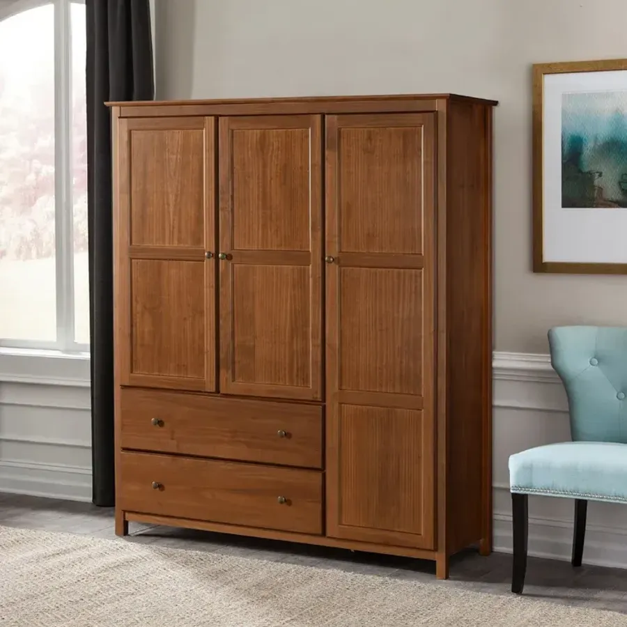 Shaker Solid Wood Armoire