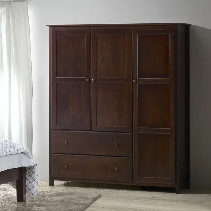 Shaker Solid Wood Armoire