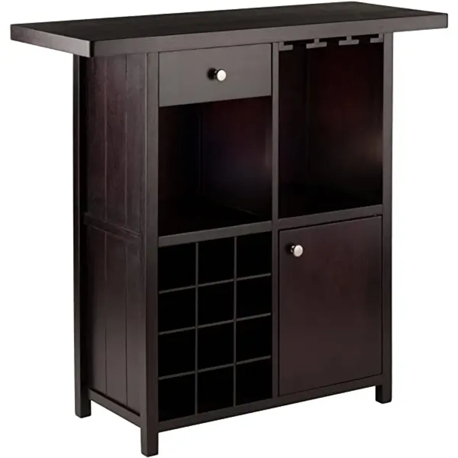 Winsome Macon Bar Wine Cabinet