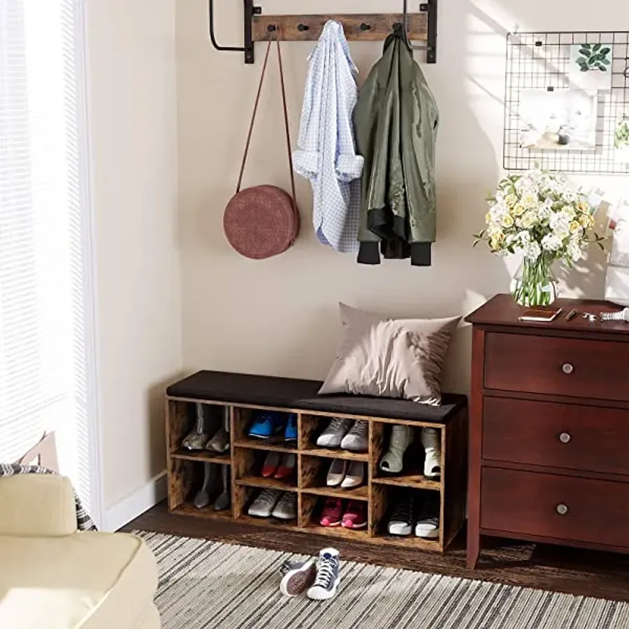 Shoe Cabinet Storage Bench