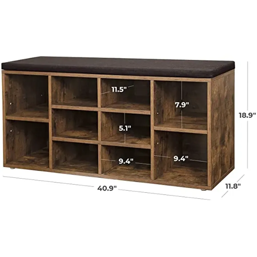 Shoe Cabinet Storage Bench