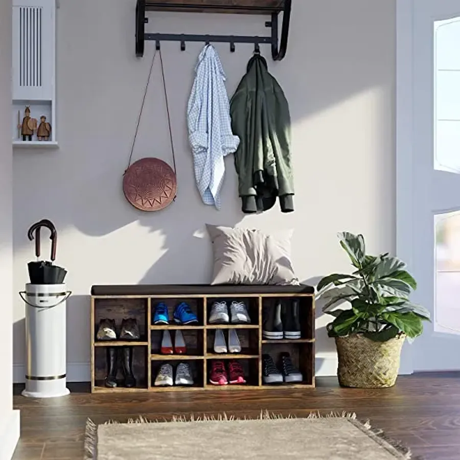 Shoe Cabinet Storage Bench