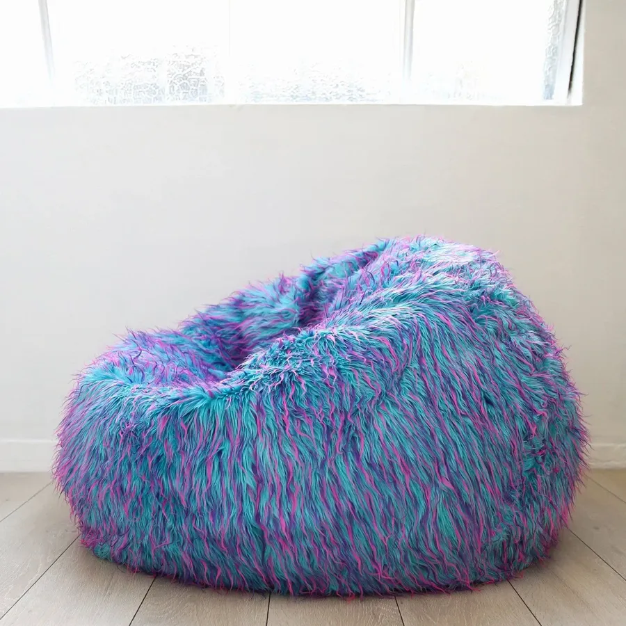 Fur Bean Bag - Retro Shaggy