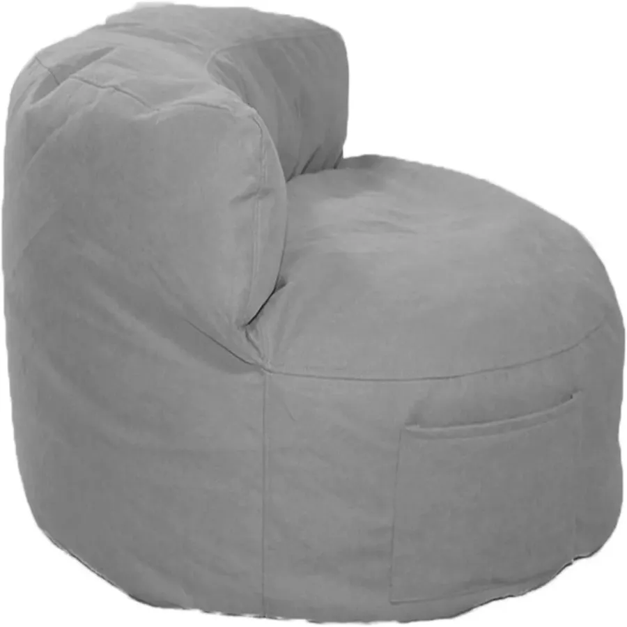 Bean Bag Cover - Carbon Emorized Fabric Beanbag Sofa Chairs Cover