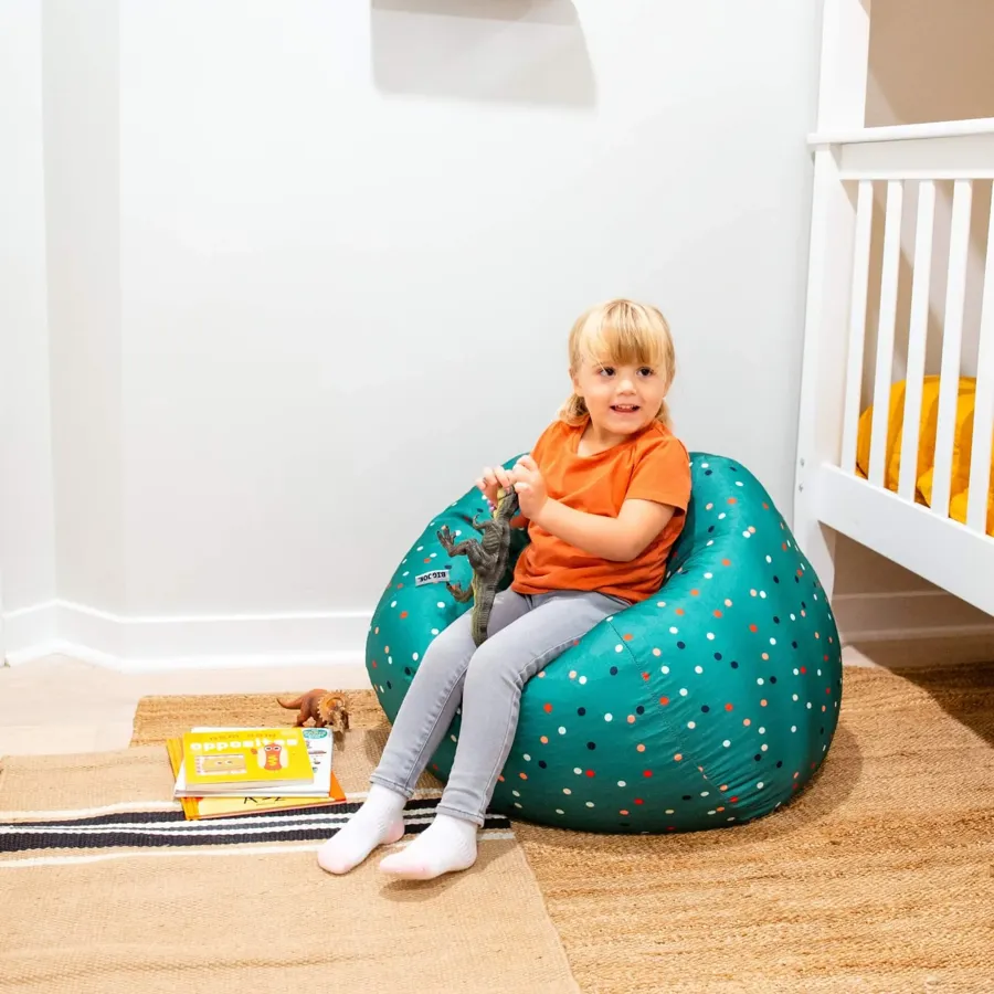 Constellation Storage Toy Bag Chair - Space Blue