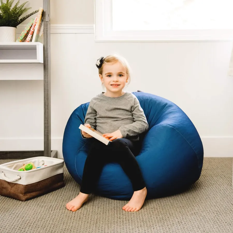 Constellation Storage Toy Bag Chair - Space Blue