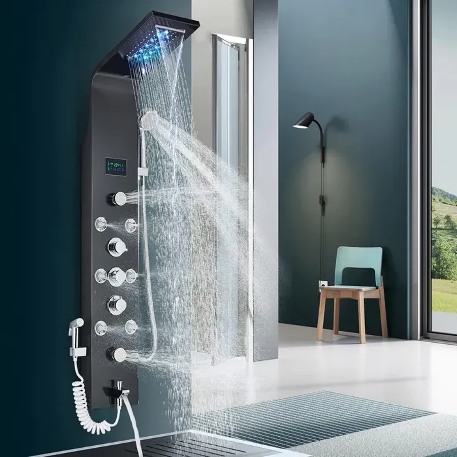 LED Shower Panel (Stainless Steel)