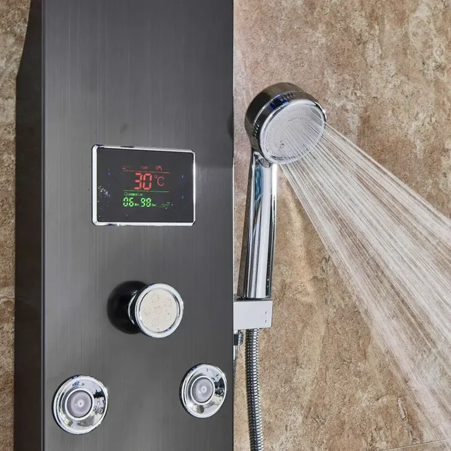 LED Shower Panel (Stainless Steel)