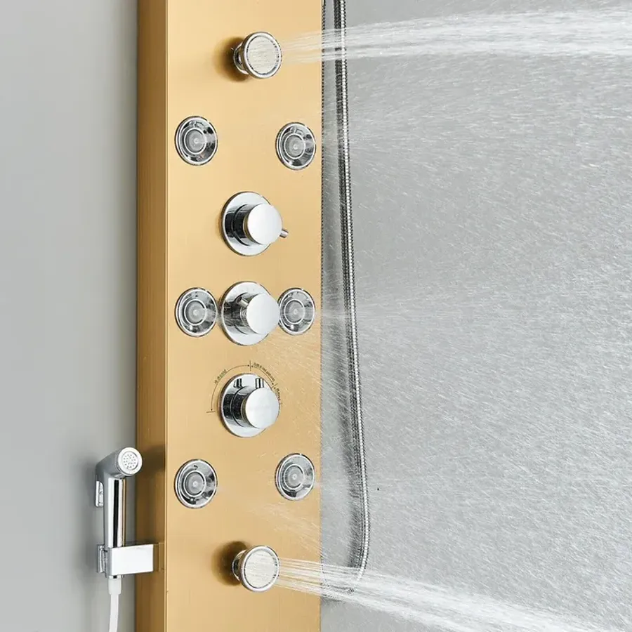 LED Shower Panel (Stainless Steel)