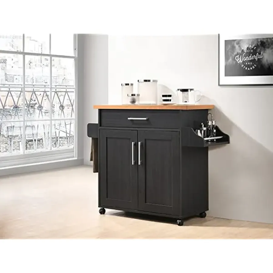 Kitchen Island | Black-beech