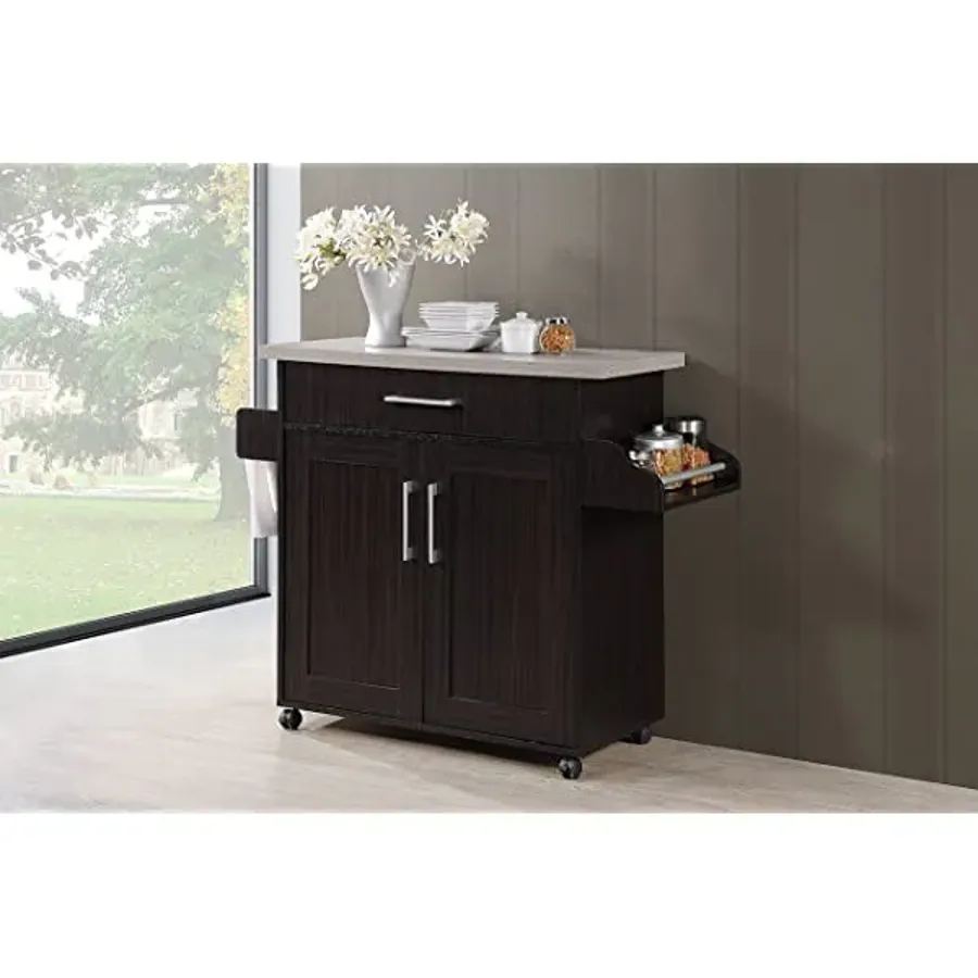 Kitchen Island | Black-beech