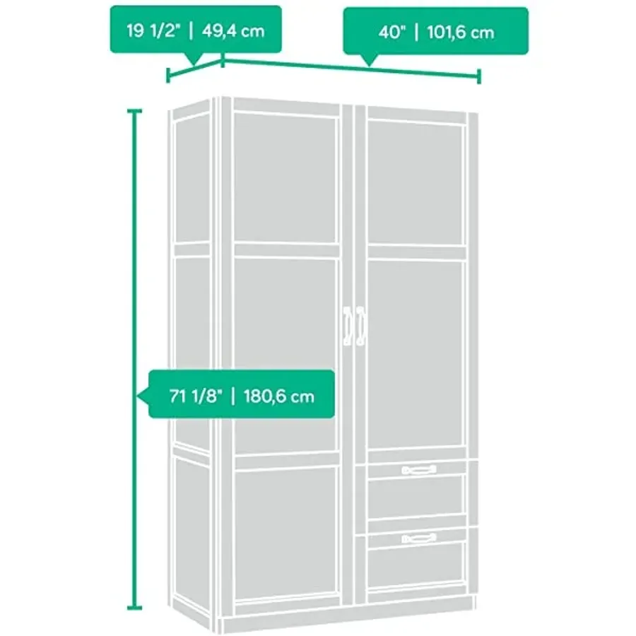 Large Storage Cabinet - Cinnamon Cherry Cabinet