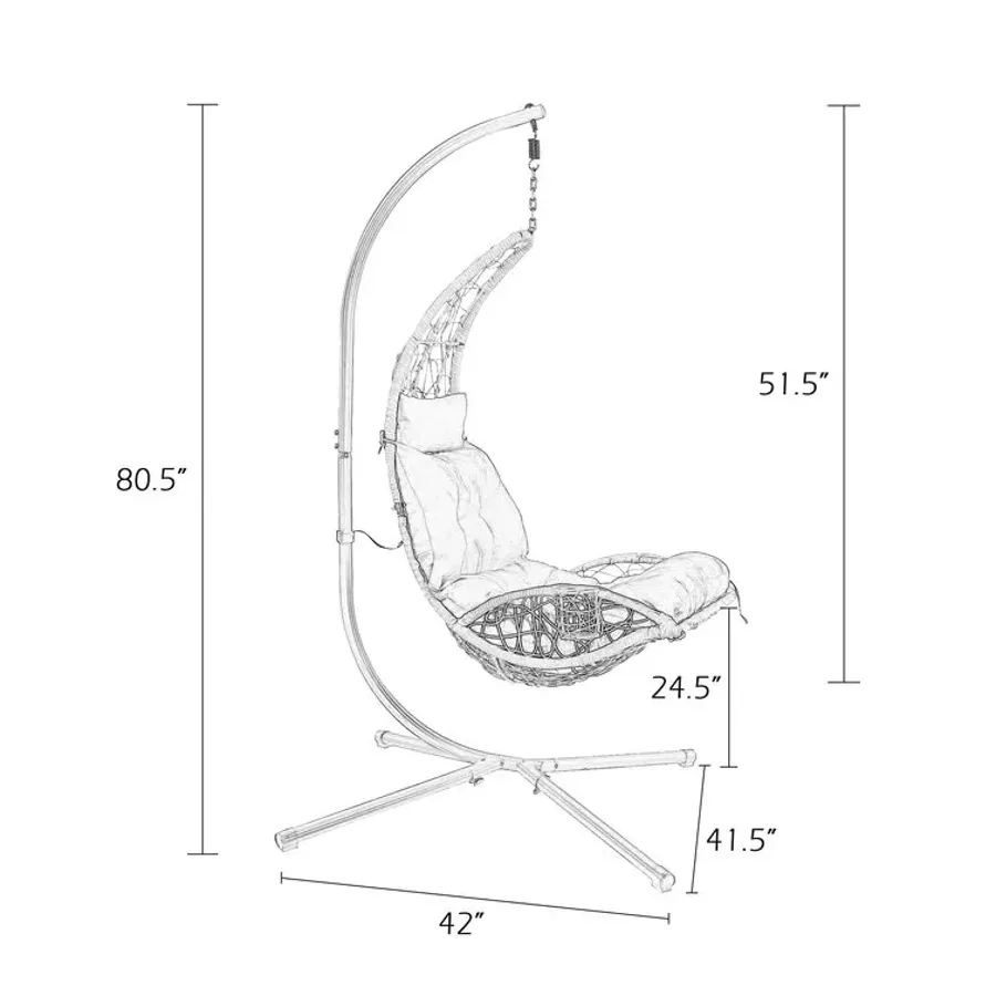 Hanging Chairs - Egg Hammock