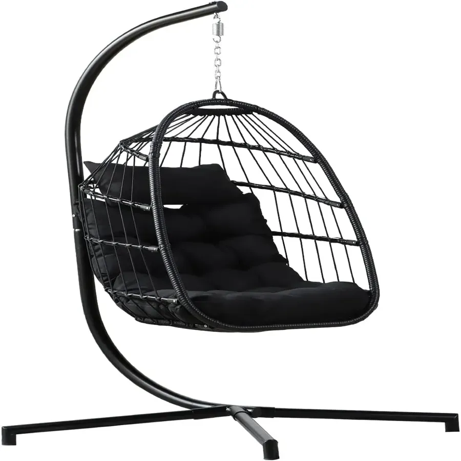 Swing Egg Chair & Hammock Chair - Black