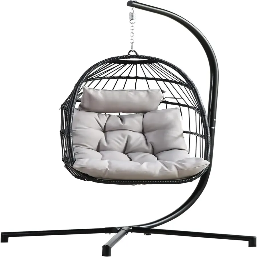 Swing Egg Chair & Hammock Chair - Black