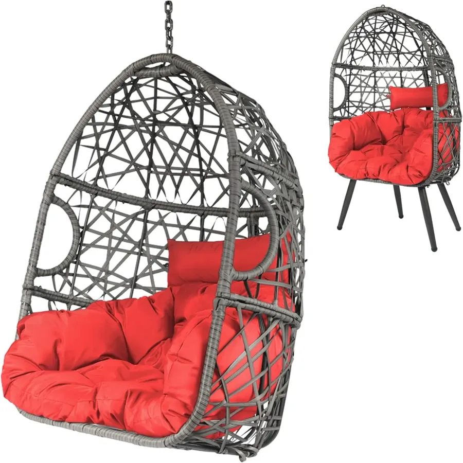 Swing Egg Chair - Rattan Hanging Chair