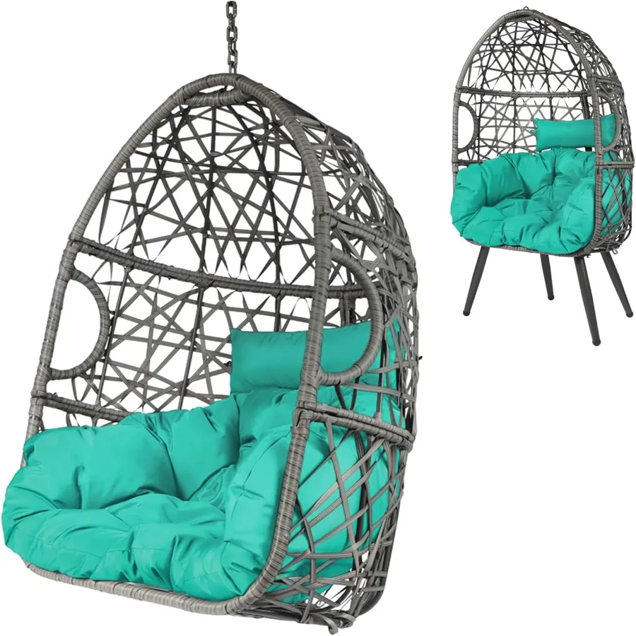 Swing Egg Chair - Rattan Hanging Chair