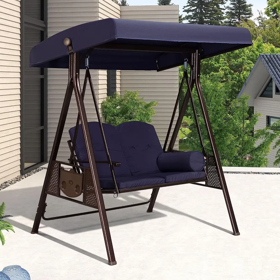 2-Seat Deluxe Outdoor Patio Porch Swing