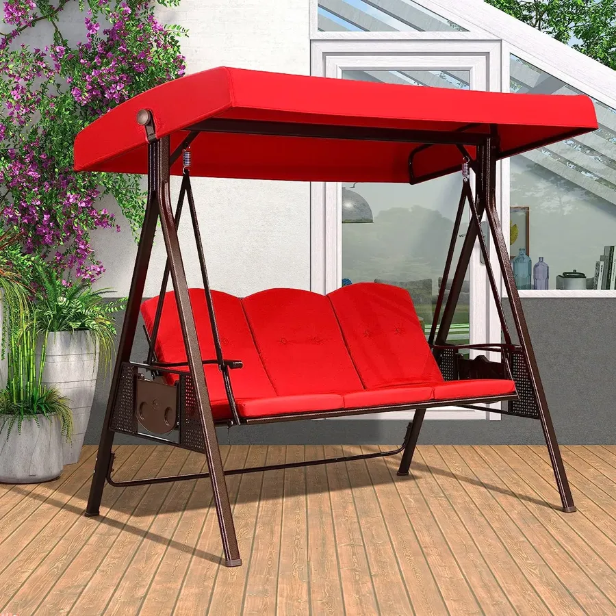 2-Seat Deluxe Outdoor Patio Porch Swing