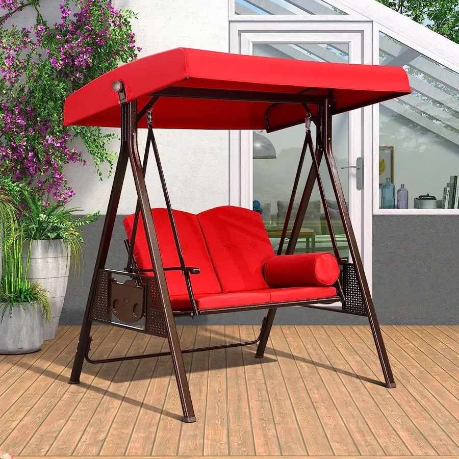 2-Seat Deluxe Outdoor Patio Porch Swing