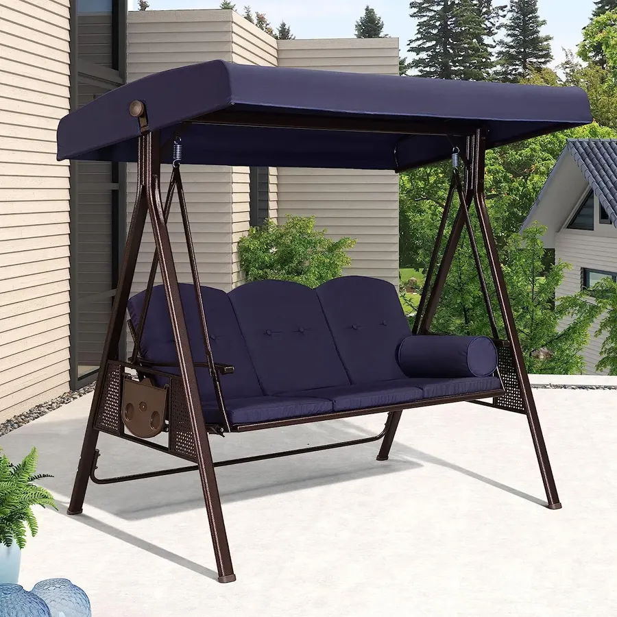 2-Seat Deluxe Outdoor Patio Porch Swing