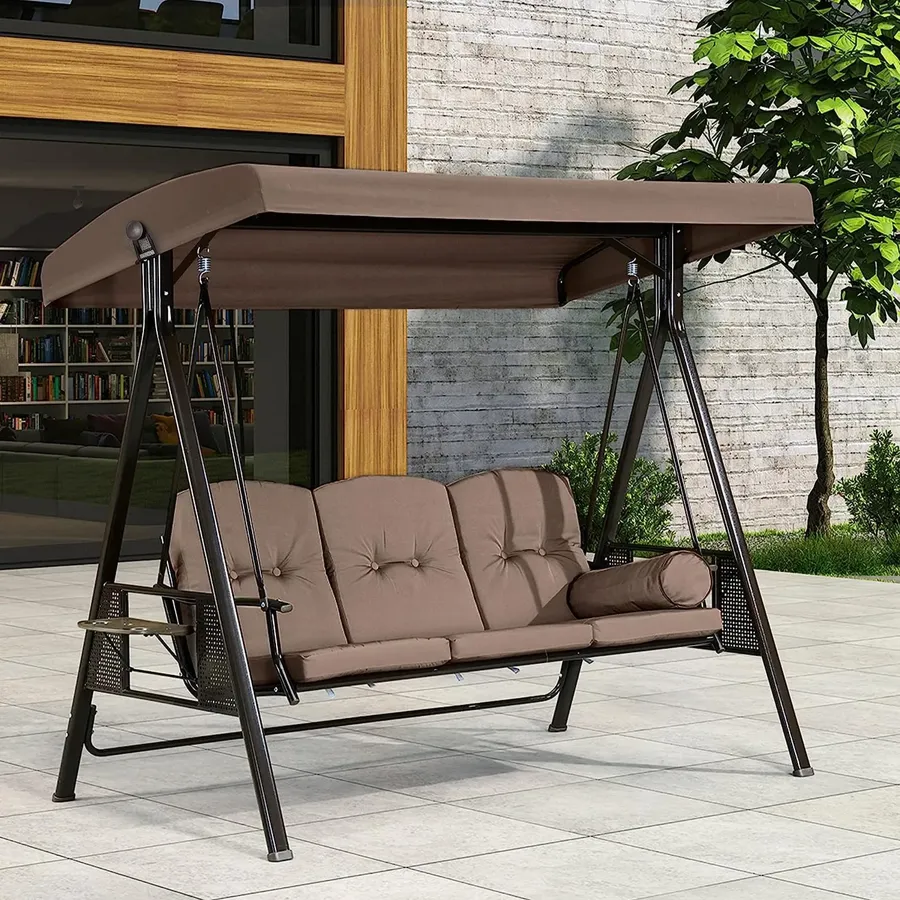 2-Seat Deluxe Outdoor Patio Porch Swing