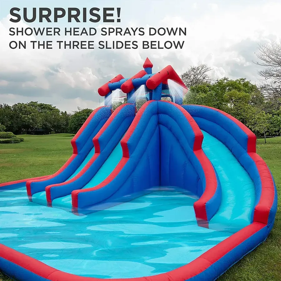 Inflatable Water Slide & Blow up Pool