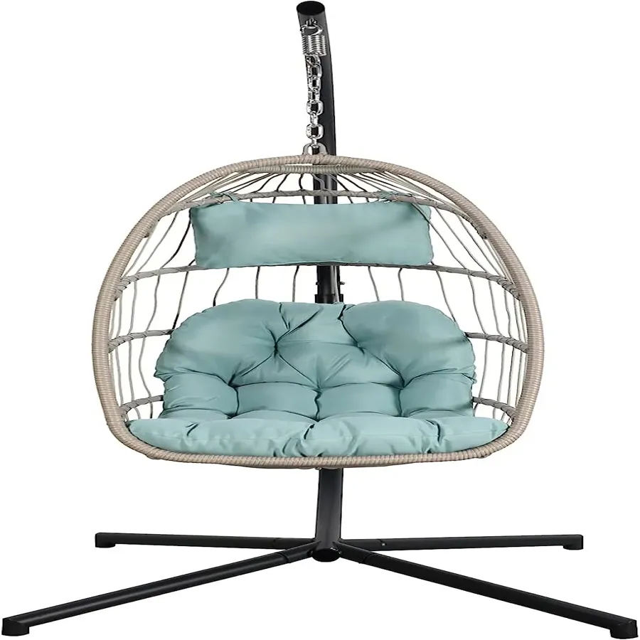 Indoor Outdoor Egg Swing Chair with Stand