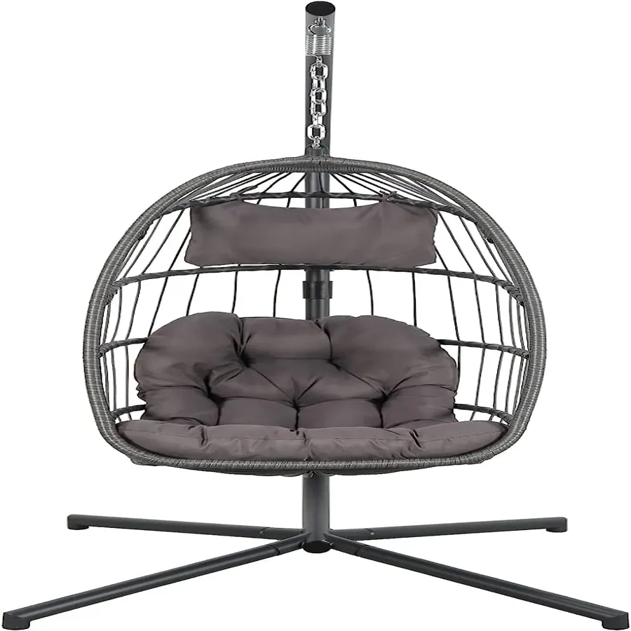 Indoor Outdoor Egg Swing Chair with Stand