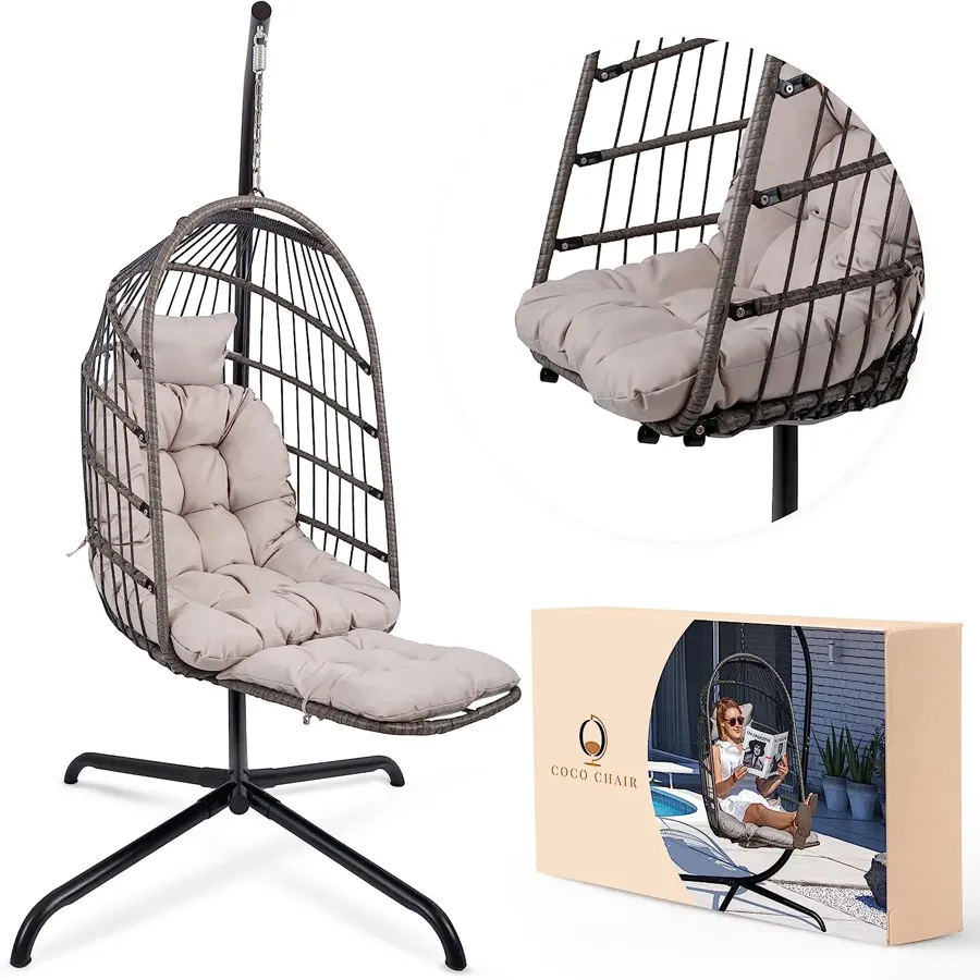 Chair Hanging Egg Chair | Foldable Egg Chair