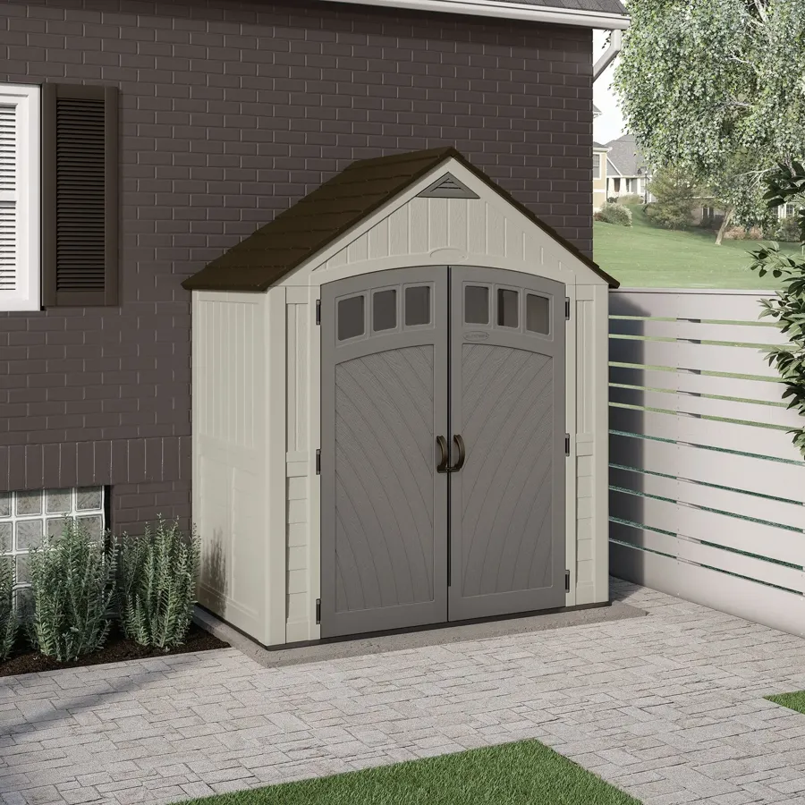 Outdoor Covington 7 1/2 ft. W x 4 ft. D Storage Shed